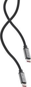 Kabel USB Linq USB-C - USB-C 2 m Czarno-szary (LQ48030) 4