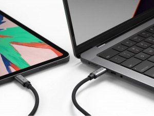 Kabel USB Linq USB-C - USB-C 2 m Czarno-szary (LQ48030) 7