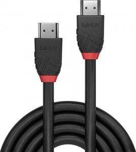 Kabel Lindy HDMI - HDMI 0.5m czarny (36770) 2