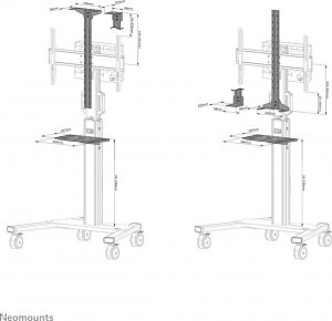 Neomounts Zestaw multimedialny (AFLS-825WH1) 13
