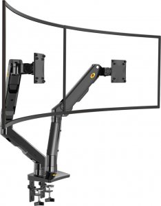 NB Uchwyt biurkowy na 2 monitory 27" - 34" (G55) 9