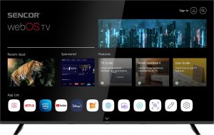 Telewizor Sencor SLE 55US801TCSB LED 55'' 4K Ultra HD WebOS 1