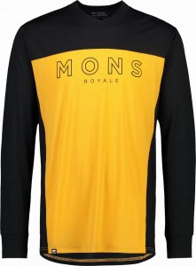 Mons Royale Koszulka Mons Royale VT Mons OL Black Gold Męska (S) 1