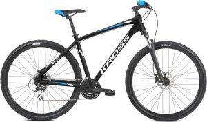 Kross Kross Hexagon 1.0 26" Czarny Biały Niebieski Połysk 2022 (XS) 1