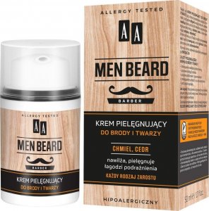Men Beard krem pielęgnujący do brody i twarzy 50ml 1