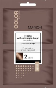 Marion Marion Color Esperto Maska do włosów ochładzająca kolor - farbowany brąz 20mlx2 1