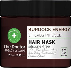 THE DOCTOR_Health &amp; Care maska do włosów Energia Łopianu i 5 Ziół 295ml 1