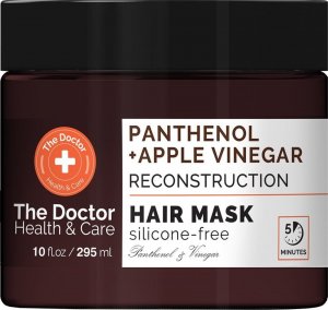 THE DOCTOR_Health &amp; Care maska do włosów rekonstruująca Ocet Jabłkowy + Pantenol 295ml 1