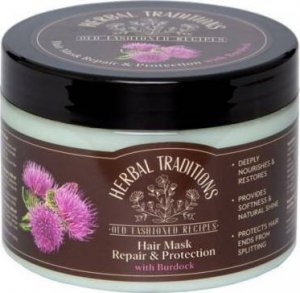 Elevita Herbal Traditions maska do włosów With Burdock, 300 ml 1
