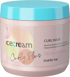 Inebrya Inebrya Ice Cream Curly Plus nawilżająca maska do włosów kręconych i falowanych 500ml 1