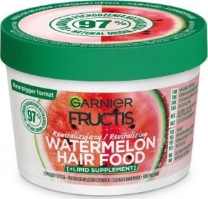 Garnier Garnier Fructis Watermelon Hair Food rewitalizująca maska do włosów cienkich 400ml 1