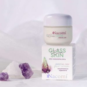 Nacomi Wygładzajacy krem do twarzy Glass Skin 50ml 2