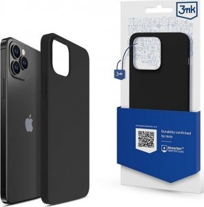 3MK Etui 3MK Silicone Case Apple iPhone 12/12 Pro czarny/black 1