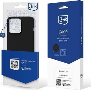 3MK Etui 3MK Silicone Case Apple iPhone 13 mini czarny/black 15