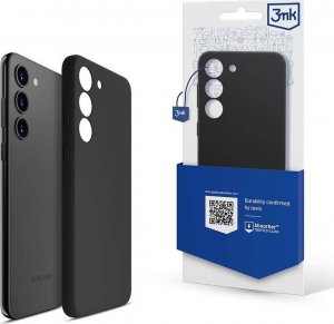 3MK Etui 3MK Silicone Case Samsung Galaxy S23 czarny/black 1