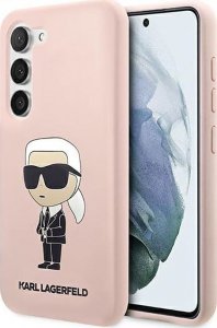 Karl Lagerfeld Karl Lagerfeld Silicone NFT Ikonik - Etui Samsung Galaxy S23+ (różowy) 1