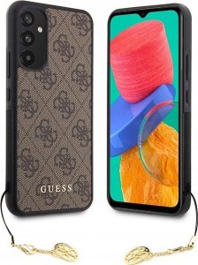 Guess Etui Guess GUHCSA34GF4GBR Samsung Galaxy A34 5G brązowy/brown hardcase 4G Charms Collection 1