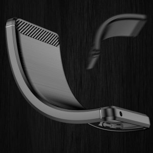 Braders Etui Carbon Case do OPPO Reno 5 4G / Reno 5 5G / Reno 5K / Find X3 Lite czarny 4