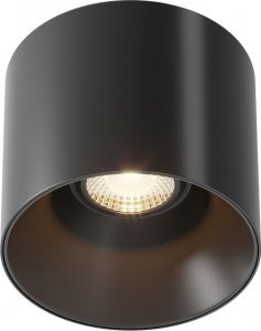 Lampa sufitowa Maytoni Metalowa lampa sufitowa Alfa C064CL-01-25W3K-D-RD-B LED 25W czarna 1
