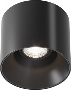 Lampa sufitowa Maytoni Spot lampa natynkowa sufitowa Alfa C064CL-01-25W4K-D-RD-B LED 25W czarna 1
