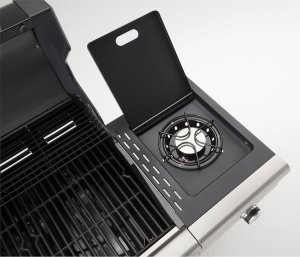 Landmann Triton 4.1 PTS szary (12964) Grill ogrodowy gazowy 15 kW 65 cm x 44 cm 2