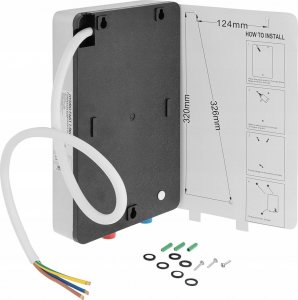 Przepływowy podgrzewacz wody Mission Air Przepływowy podgrzewacz wody elektryczny 7,5 kW 5