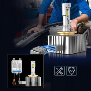 SKLEPLEDY ŻARNIKI LED D1S D1R XSTORM P&P CANBUS 25000LM 70W 5
