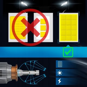 SKLEPLEDY ŻARNIKI LED D2S D2R XSTORM P&P CANBUS 25000LM 70W 4