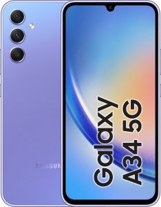Smartfon Samsung Galaxy A34 5G 8/256GB Fioletowy  (SM-A346BLVEEUE) 1