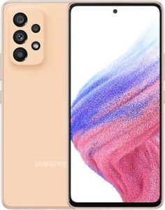 Smartfon Samsung MOBILE PHONE GALAXY A53 5G/256GB PEACH SM-A536B SAMSUNG 1