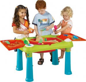 Keter Stolik Kreatywny Fun Table Turkusowo/Czerwony 231588 2