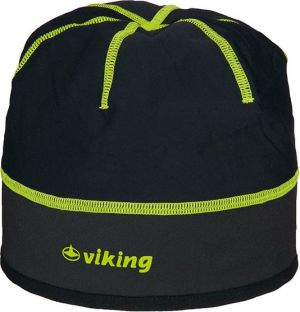 Viking Czapka Windstopper czarno-zółta r. 56 (215201656) 1