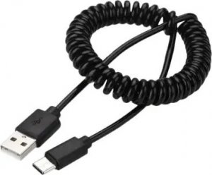 Kabel USB Gembird USB-A - USB-C 1.8 m Czarny (CC-USB2C-AMCM-6) 1