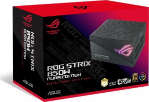 Zasilacz Asus ROG Strix 850W Gold Aura Edition (90YE00P2-B0NA00) 10