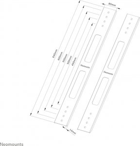 Neomounts TV SET ACC VESA EXTENSION KIT/AWL-250BL16 NEOMOUNTS 6