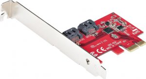 Kontroler StarTech NIC PCIe SATA Karte 2 Port 1