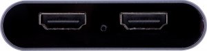 Adapter USB Unitek V1404B USB-C - HDMI x2 Srebrny  (V1404B) 5