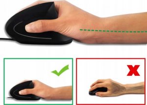 Mysz Zenwire MYSZKA Pionowa Wertykalna Ergonomiczna Przewodowa Zenwire X5 2