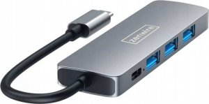 HUB USB Zenwire HUB 4x USB 3.0 USB-C ROZGAŁĘŹNIK ROZDZIELACZ 5w1 Zenwire 3