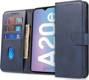 Nexeri Etui SAMSUNG GALAXY A20E Nexeri Wallet granatowe 1