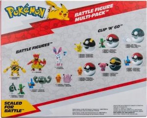 Figurka Jazwares Pokemon Figurki Bitewne Seria 9, zestaw 8 szt. 11
