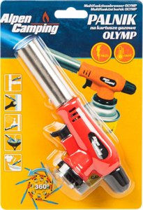 Alpen Palnik Gazowy Ceramiczny Alpen Camping Opalarka Lutownica Kartusz 3
