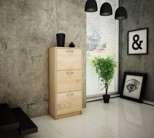 Bestseller Szafka na buty K024 Dąb Sonoma 116x50x28 cm 3