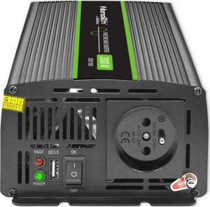 Przetwornica Qoltec Przetwornica napięcia Monolith | 1000W | 2000W | 24V na 230V | Czysty Sinus 13