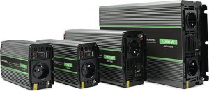 Przetwornica Qoltec Przetwornica napięcia Monolith | 300W | 600W | 24V na 230V | Czysty Sinus 11
