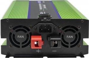 Przetwornica Qoltec Przetwornica napięcia Monolith | ładowanie baterii | UPS | 1000W | 2000W | 12V na 230V | Czysty Sinus | LCD 13