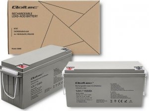 Qoltec Akumulator AGM | 12V | 150Ah | max. 2250A 7