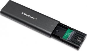 Kieszeń Qoltec Obudowa | kieszeń do dysków M.2 SATA SSD | NGFF | USB typ C 6