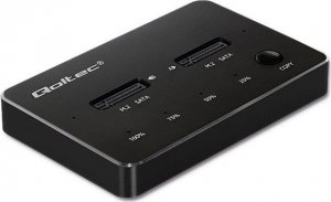 Stacja dokująca Qoltec Stacja dokująca dysków 2x SSD M.2 SATA | NGFF | USB typ C 9