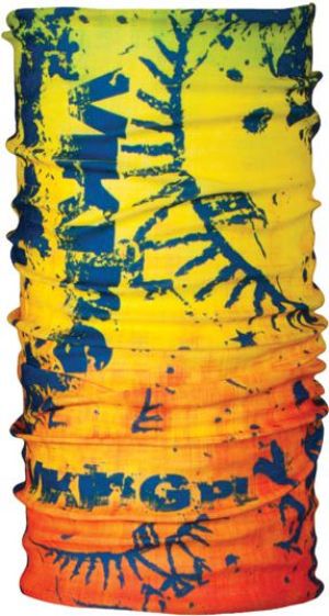 Viking Bandana Regular żółto-pomarańczowo-niebieska (2299) 1